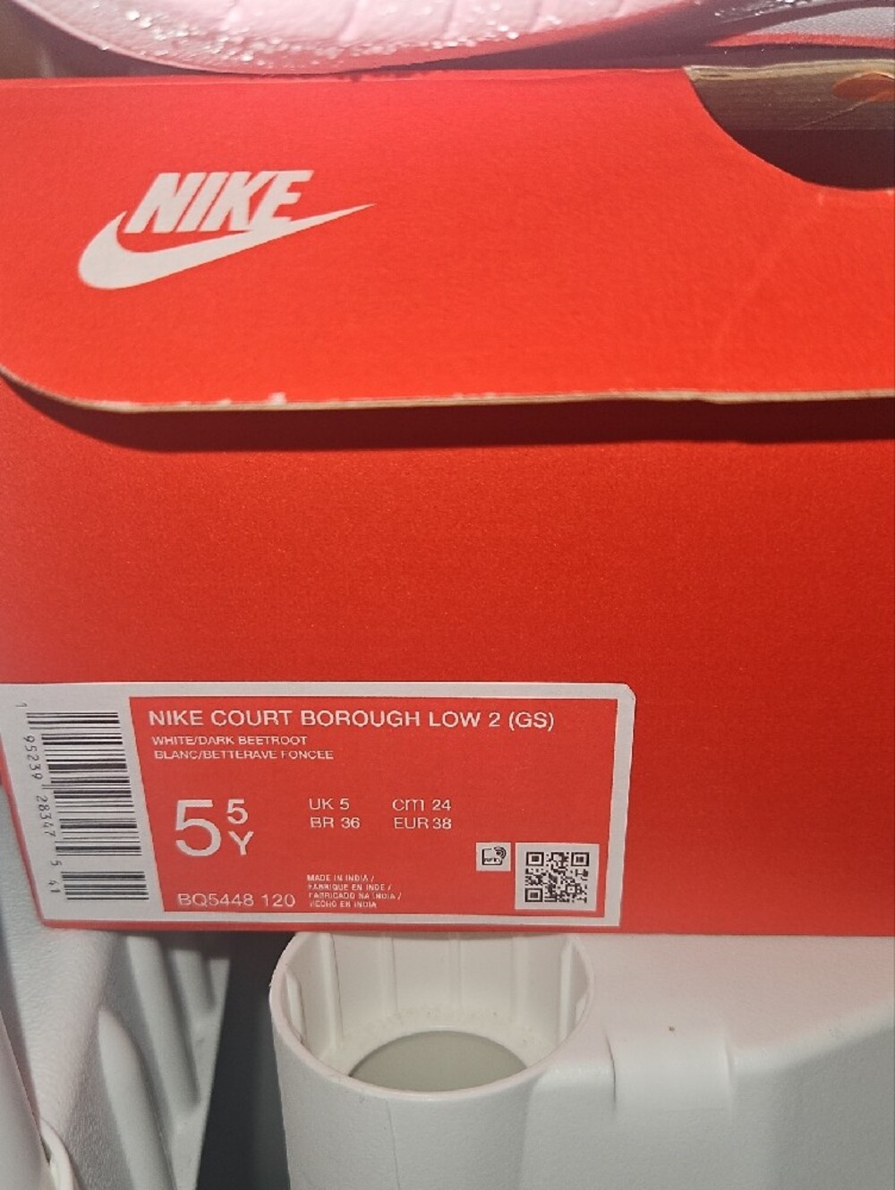 Nike Court Lows 5.5Y New - Picture 7 of 7